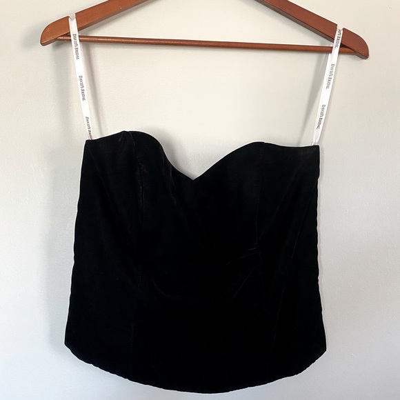 David’s Bridal Strapless Corset Top - Picture 1 of 6